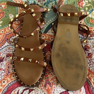 Studded sandals